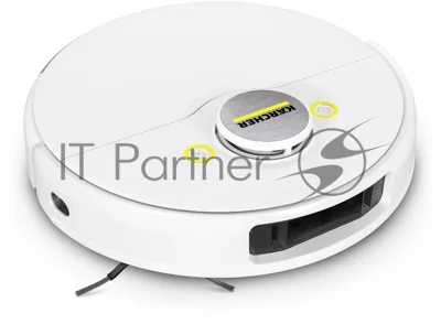 Робот-пылесос Karcher RCV 5 белый 5200 мAч Li-Ion, уборка сухая/влажная, пылесборник контейнер 0.33 л
