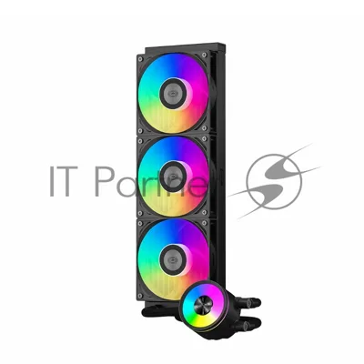 Система охлаждения PCCooler DA360 Pro ARGb черный 120мм алюминий+медь 2200rpm 33.7db 4-pin 300W
