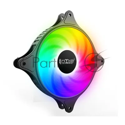 Вентилятор для корпуса PCCooler FX 120 ARGb черный, 120 мм, 2000 об/мин, 33.2 дБ, 4 pin