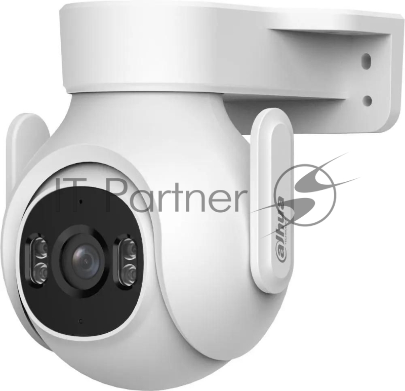 Камера видеонаблюдения Dahua DH-IPC-P5BP-PV-0360B, IP,  5 Мп, 3.6 мм, белая