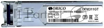 Трансивер Origo OFM311GT, оптич. SFP MM duplex 1 Гбит/с Tx:850нм до 0.55км