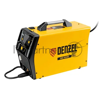 Аппарат инвертор. полуавтомат. cварки Denzel IMIG-185SDR, 180 А, ПВ 60%, катушка 5 кг