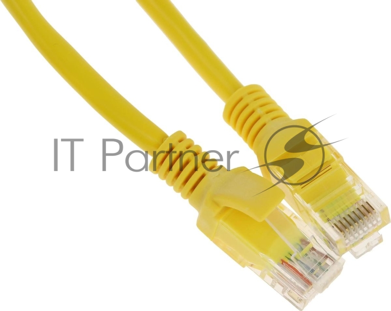 Патч-корд Premier PP12-0.25M/Y 1000Гбит/с UTP 4 пары cat.5E CCA molded 0.25м желтый RJ-45 (m)-RJ-45 (m)