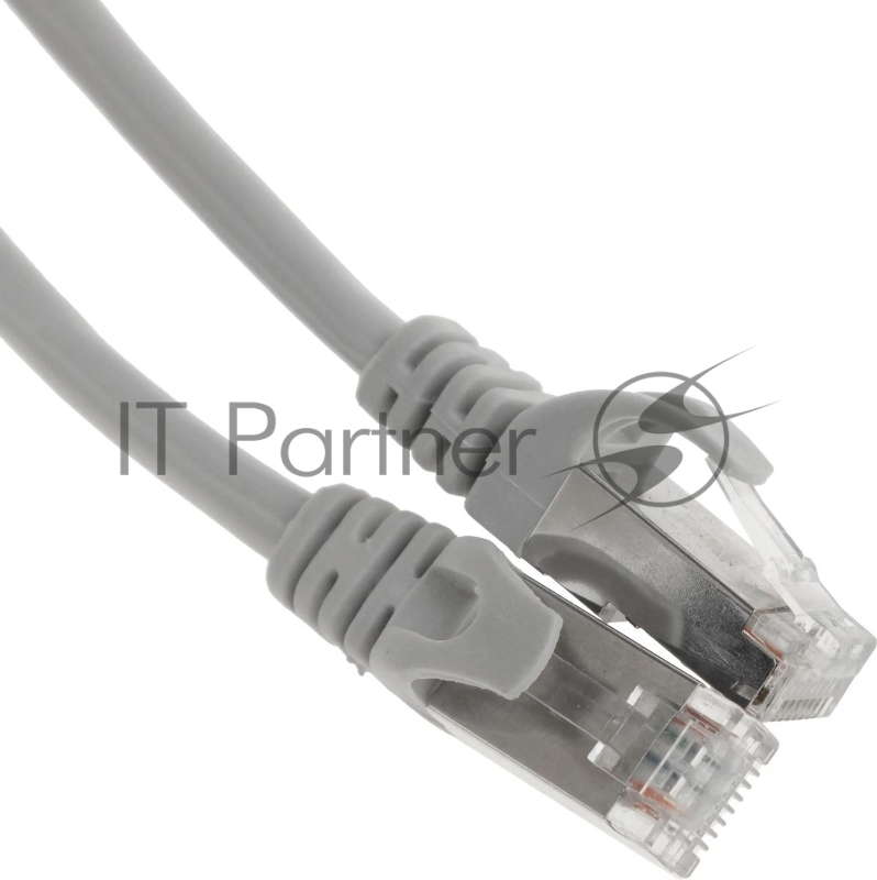 Патч-корд Premier PP6-2M 10000Gbит/с FTP 4 пары cat.6 CCA molded 2м серый RJ-45 (m)-RJ-45 (m)