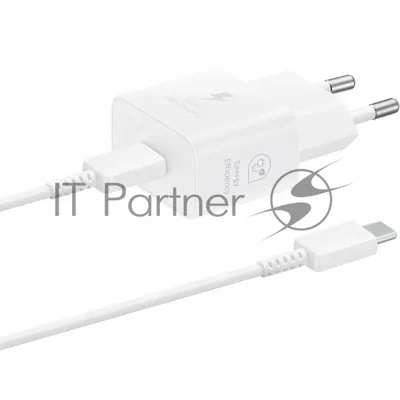 Сетевое зарядное устройство Samsung EP-T2510 25W 3A (PD) USB Type-C белый