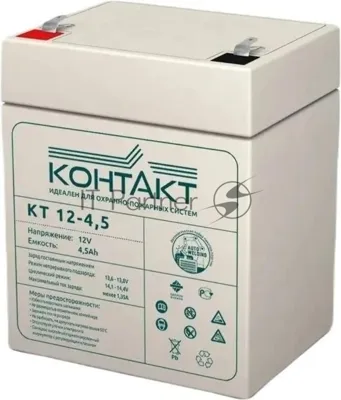 Батарея для ИБП Контакт КТ 12-4,5 12В 4.5А·ч