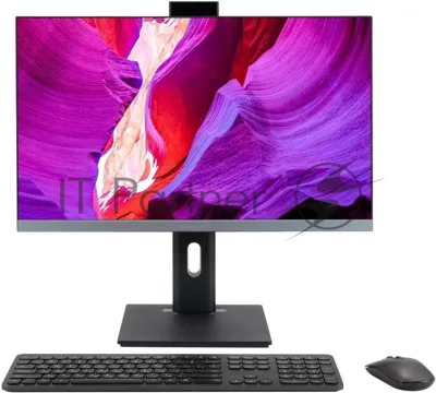 Моноблок Digma Pro Unity 23.8" Full HD i5 1235U (1.3) 16Gb SSD 512Gb Iris Xe Windows 11 Professional GbitEth WiFi BT 90W клавиатура мышь Cam серый/черный 1920x1080