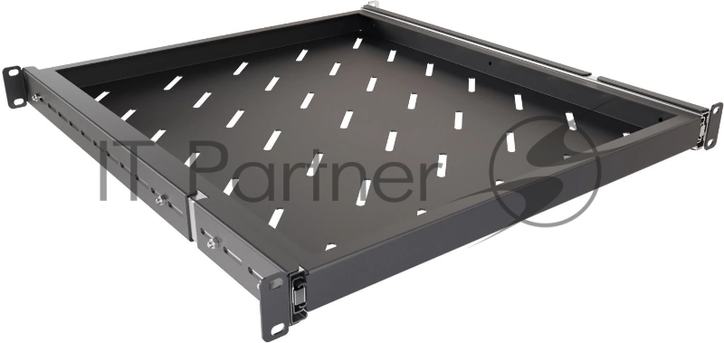 Полка выдвижная NTSS NTSS-MSKB-FS-800-BL 1U нагр.:20кг. 19" 500мм черный