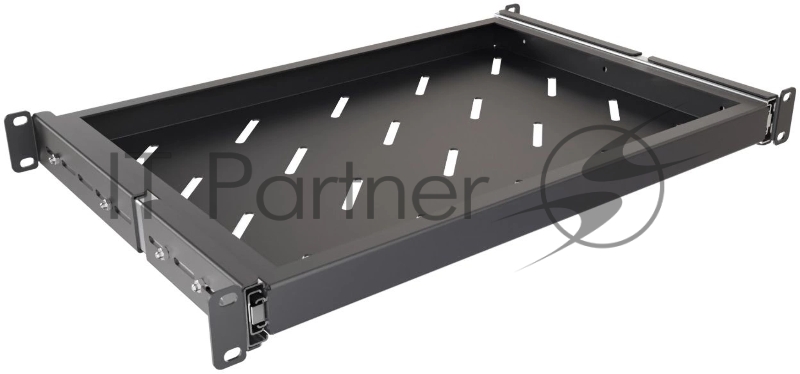 Полка выдвижная NTSS NTSS-MSKB-FS-600-BL 1U нагр.:20кг. 19" 300мм черный