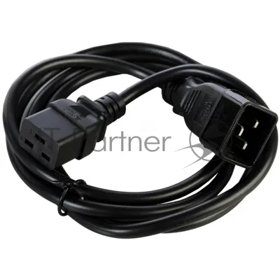 Шнур питания NTSS NTSS-PC19201 C19-C20 проводник.:3x1мм2 1.8м 220/250В 10А черный
