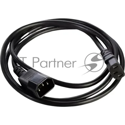 Шнур питания NTSS NTSS-PC13141 C13-С14 проводник.:3x0.75мм2 1м 220В 10А черный
