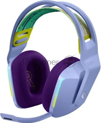 Гарнитура игровая беспроводная Logitech G733 Lightspeed, лиловый