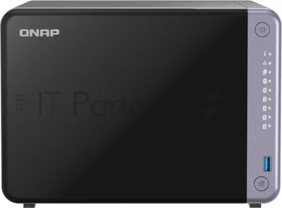 Сетевое хранилище NAS Qnap TS-632X-4G 6-bay настольный Alpine AL-524