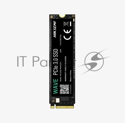 Накопитель SSD HIKSEMI WAVE(P), 256 Gb, PCIe 3.0 x4, M.2 2280, NVMe, R/W 2280/1800