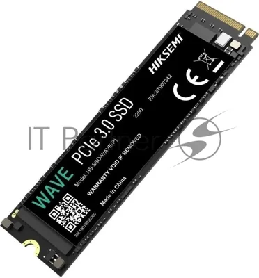 Накопитель SSD M.2 HIKSEMI 512Gb HS-SSD-WAVE(P) 512G (PCI-E 3.0 x4, up to 2500/1025MBs, 3D NAND, 120TbW)