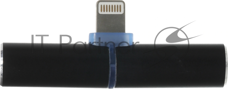 Переходник аудио Red Line lightning/Jack 3.5 (m) черный