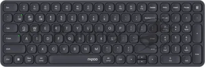 Клавиатура Rapoo E9310M беспроводная, Bluetooth, радиоканал, серый