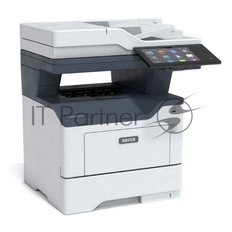 МФУ лазерное Xerox Versalink B415DN (B415V DN), A4, ч/б, печ. до 47 стр/мин., скан. 98 стр/мин., 1200 x 1200 dpi (печ.), 600x600dpi (скан.), USB, RJ-45, NFC