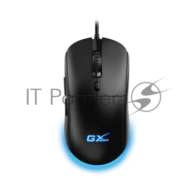 Мышь проводная Genius Scorpion M500 черный, 3200 dpi, USB, кнопки - 6