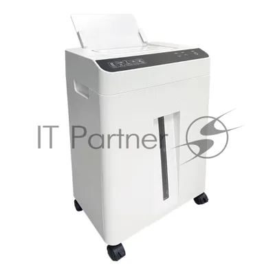 Шредер Office Kit SA60M (1,9х15) белый с автоподачей (секр.P-5) фрагменты 60лист. 20лтр. скобы