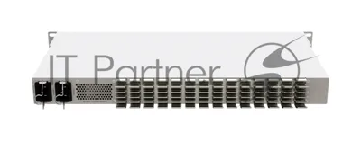 Коммутатор MikroTik CRS326-4C+20G+2Q+RM, 20×2.5 Гбит/с + 4×Combo + 2×40 Гбит/с QSFP+, управляемый