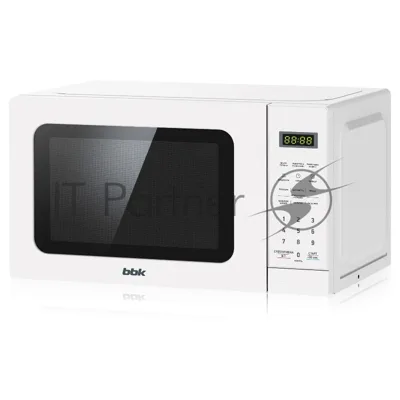 Микроволновая печь BBK 20MWS-767S/W белый, 20 л, 700 Вт, переключатели - сенсор