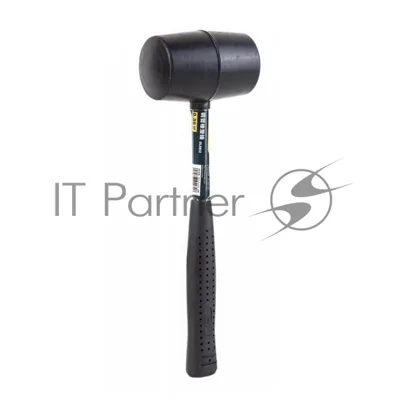 Резиновый молоток со стальной ручкой Deli DL5612 340 грамм, длина 260 мм