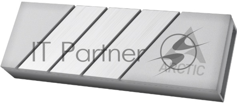 Радиатор Arctic Cooling Радиатор SSD ARCTIC M2 Pro ACOTH00002A серебристый алюминий