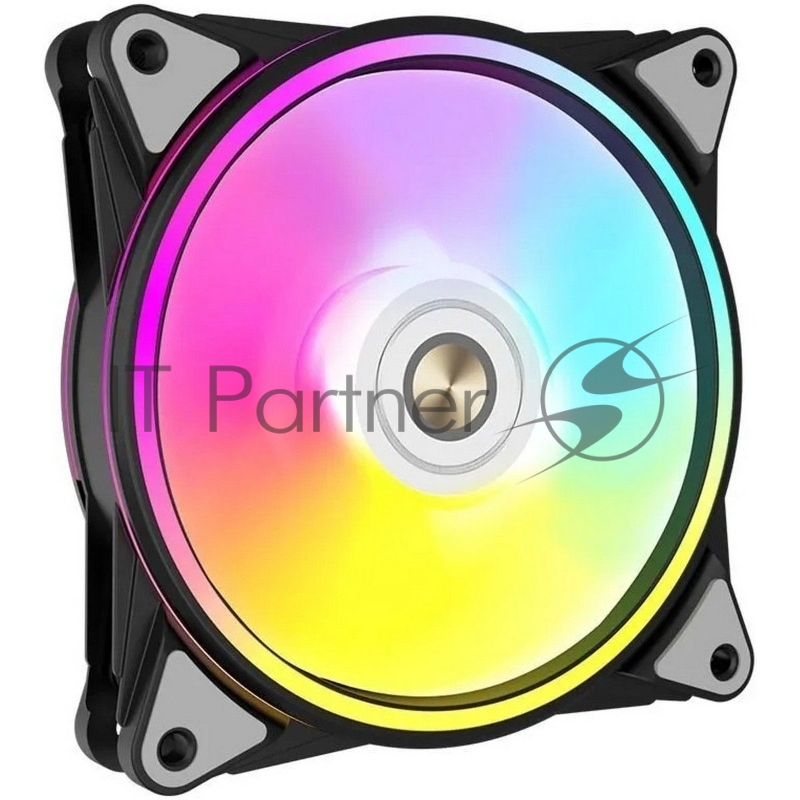 Вентилятор для корпуса Alseye HALO PRO B-P черный, 120 мм, 2100 об/мин, 26 дБ, 4 pin
