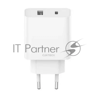 Сетевое зарядное устройство CUKTECH A19 EU 30W Wall Charger (Type-A+Type-C)