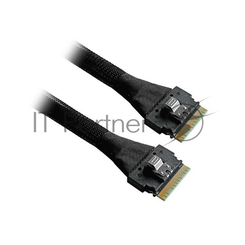 Кабель Amphenol RSL74-7650 Slimline SASx8 (SFF8654) -to- Slimline SASx8 (SFF8654), 67CM (C5454)