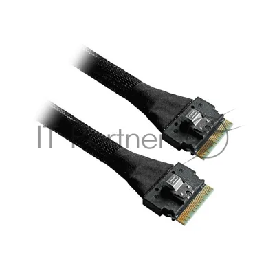 Кабель Amphenol RSL74-7650 Slimline SASx8 (SFF8654) -to- Slimline SASx8 (SFF8654), 67CM (C5454)