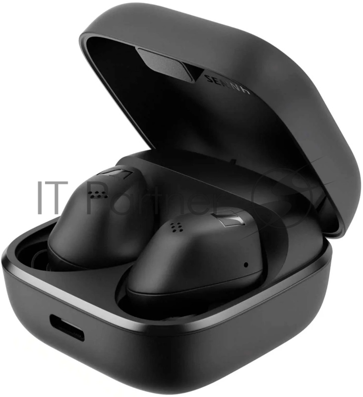 Наушники TWS Sennheiser Accentum True Wireless черный, внутриканальные, Bluetooth, гибридное активное шумоподавление, до 8 ч