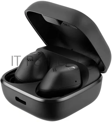 Наушники TWS Sennheiser Accentum True Wireless черный, внутриканальные, Bluetooth, гибридное активное шумоподавление, до 8 ч