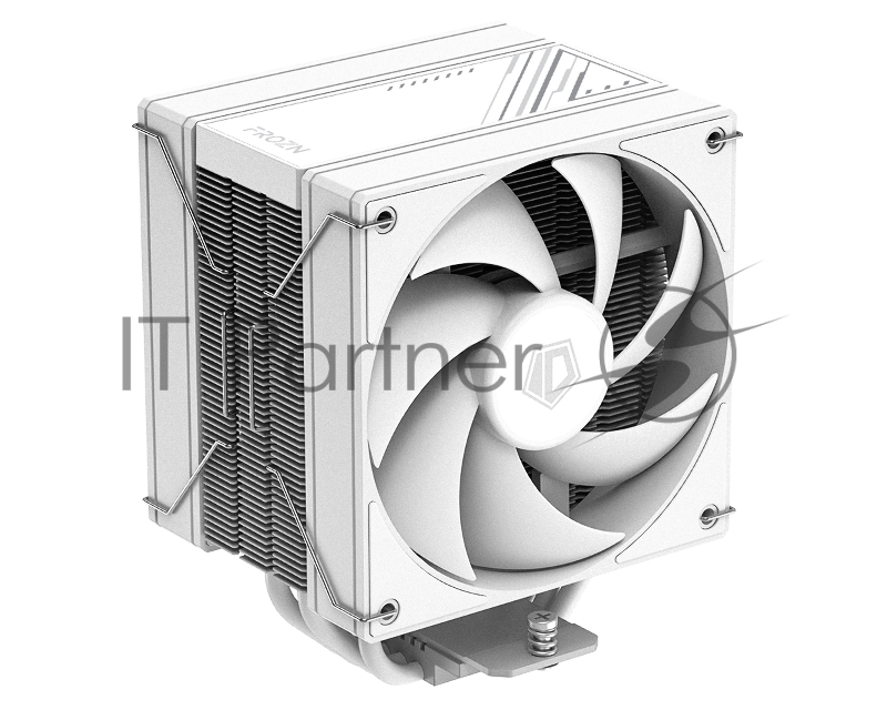 Кулер для процессора ID-COOLING FROZN A410 DW белый 120мм алюминий+медь 2000rpm 30db 4-pin 220W 152мм