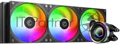 Система жидкостного охлаждения для процессора ID-COOLING FX360 INF черный 120мм алюминий+медь 2000rpm 27.2db 4-pin 350W