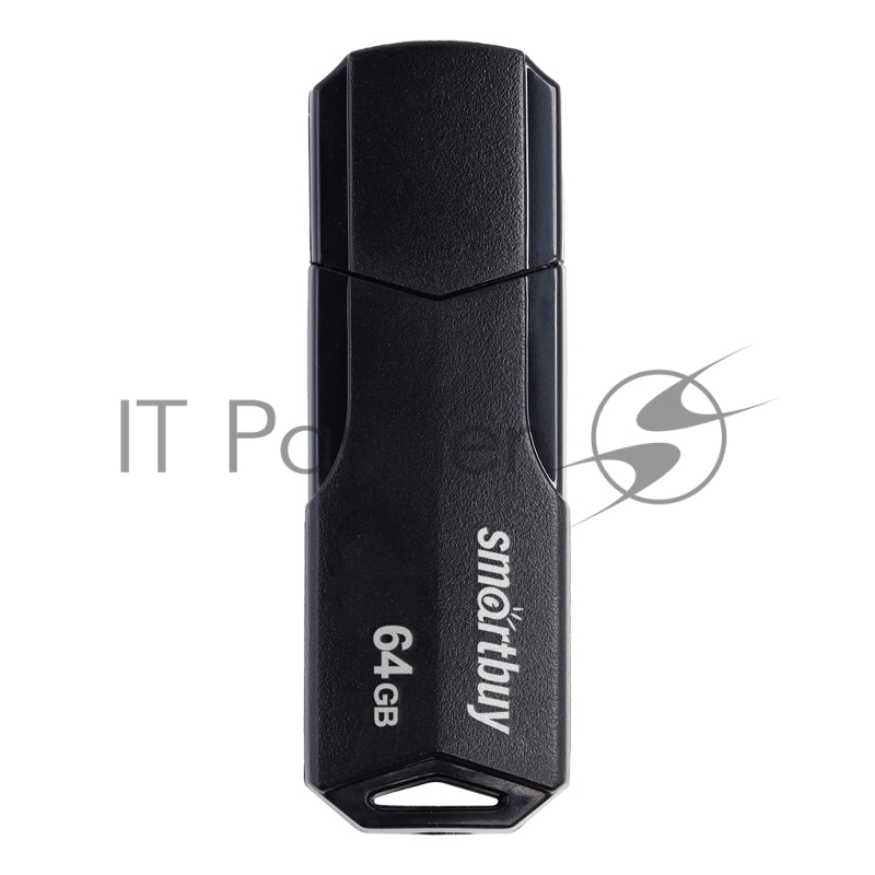 Флешка USB Smartbuy CLUE black (SB64GBCLU-K), 64Gb, USB 2.0, R/W 30/15, черный