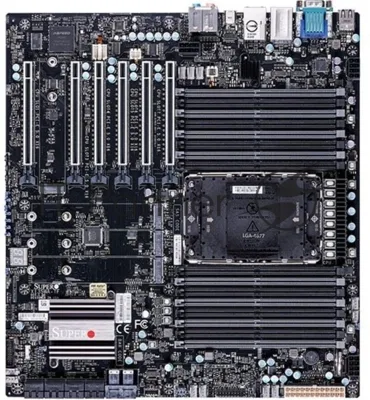 Материнская плата Supermicro X13SWA-TF, LGA4677, Intel W790, 16xDDR5, 8xSATA, 4xM.2 PCIe 5.0, 6xPCIe 5.0 x16, 1xVGA, 1x10GbE+1x1GbE LAN, 2xUSB 2.0+4xUSB 3.2 Gen2+1xUSB Type-C, 3x3.5 мм, 7.1, E-ATX