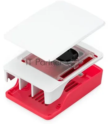 Пластиковый корпус RA795 для Raspberry Pi 5 c активным вентилятором