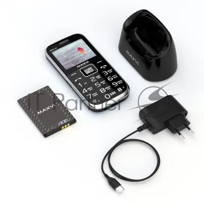 Мобильный телефон Maxvi B6ds up черный