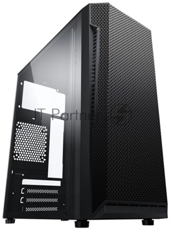 Компьютерный корпус ACD Coffre 104G mATX, Black, CPU 140мм, VGA 245мм, PSU 285мм, 2x3.5INT, 1x2.5INT, 2xUSB 2.0, 1xUSB 3.0, HD Audio, w/o FAN, w/o PSU, TG