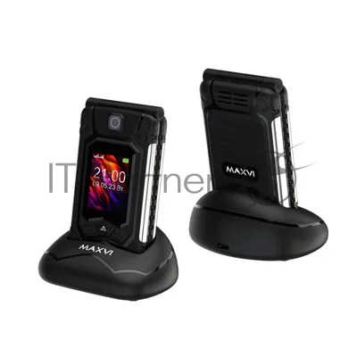 Мобильный телефон Maxvi E10ds черный