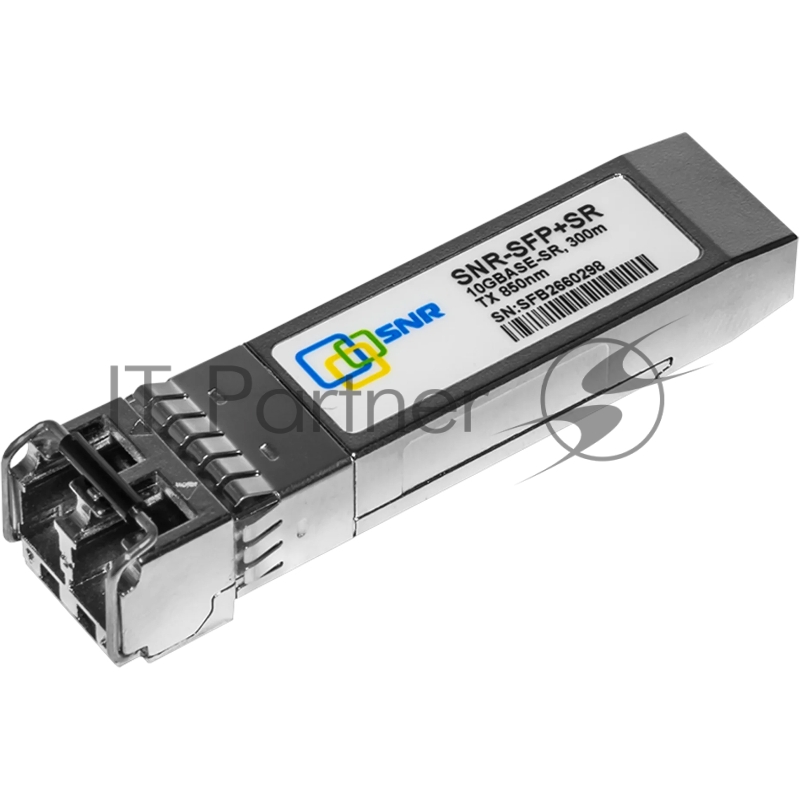 Модуль SNR Оптический модуль SFP+ 10GbASE-SR/SW, MMF, LC duplex, 850нм, up to 300м (5dB), DDMI
