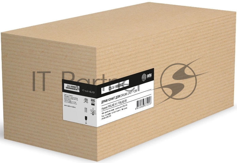 Блок фотобарабана Cactus CS-X-15000BZ 55080068/55080040 черный ч/б:15000 стр. для PIXLAB X1/PIXLAB B5 Huawei