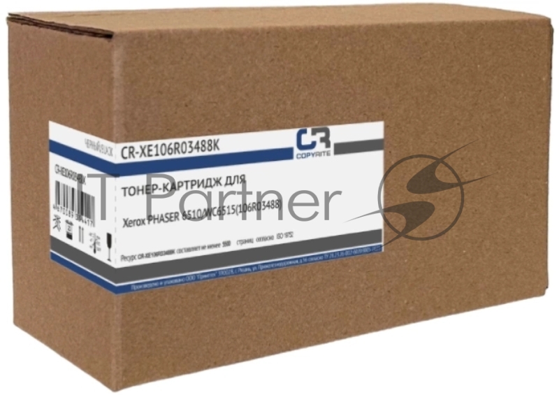 Картридж лазерный CopyRite CR-XE106R03488K 106R03488 черный (5500 стр.) для Xerox Phaser 6510/WC6515