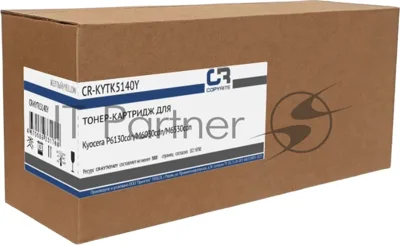 Картридж лазерный CopyRite CR-KYTK5140Y TK-5140Y желтый (5000 стр.) для Kyocera P6130cdn/M6030cdn/M6530cdn