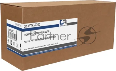 Картридж лазерный CopyRite CR-KYTK5270C TK-5270C голубой (6000 стр.) для Kyocera M6230cidn/M6630cidn/P6230cdn