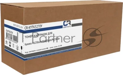 Картридж лазерный CopyRite CR-KYTK5270Y TK-5270Y желтый (6000 стр.) для Kyocera M6230cidn/M6630cidn/P6230cdn