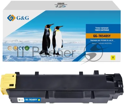 Картридж лазерный G&G GG-TK5405Y (TK-5405 Y) желтый (10000 стр.) для Kyocera TASKalfa MA3500ci