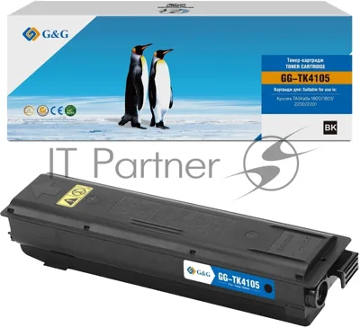 Картридж лазерный G&G GG-TK4105 TK-4105 черный (15000стр.) для Kyocera TASKalfa 1800/1801/2200/2201